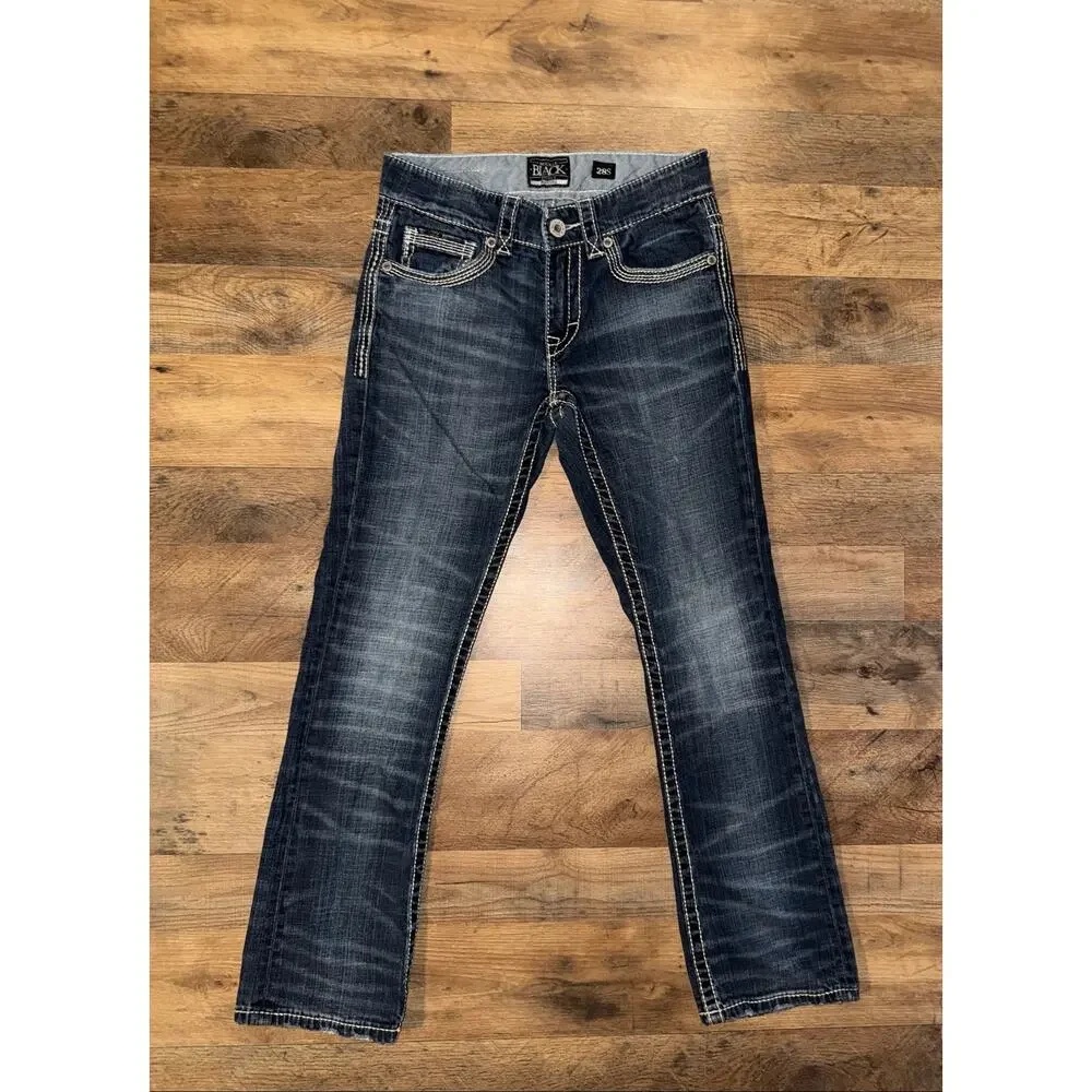 Buckle Black men’s bootleg blue jeans - Picture 9 of 16